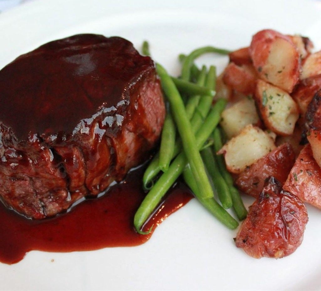 Filet Mignon with Rich Balsamic Glaze - Easy & Romantic